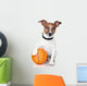 Basket ball winner dog Wall Decal