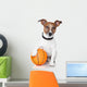 Basket ball winner dog Wall Decal