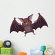 Halloween  bat  flying Wall Decal