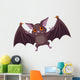 Halloween  bat  flying Wall Decal