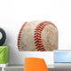 baseball close up over white Wall Decal
