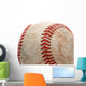 baseball close up over white Wall Decal