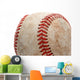 baseball close up over white Wall Decal