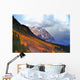 Mountain Slope In Fall Wall Mural