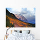 Mountain Slope In Fall Wall Mural