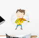 Cute Teenager Wall Decal
