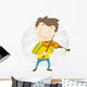 Cute Teenager Wall Decal