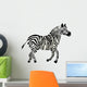 Running Zebra Wall Mural