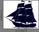 Contour Ancient Sailing Ship