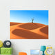 Illustration of desert Wall Mural