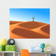 Illustration of desert Wall Mural