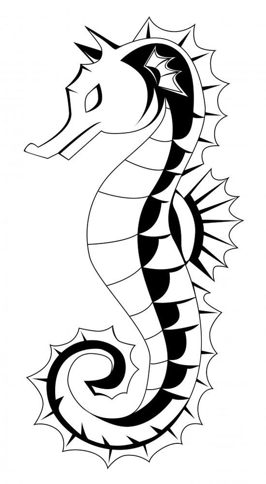 Sea Horse Wall Mural