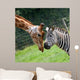 Zebra and Giraffe Wall Mural