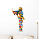 Chinese dragon statue isolated on white background Wall Decal
