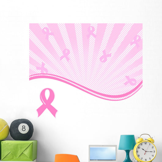 Vector Pink Ribbon Breast
