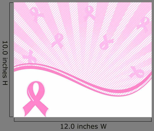 Vector Pink Ribbon Breast