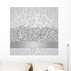 Luxury Silver Leaves Lace