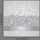 Luxury Silver Leaves Lace