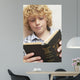 Boy Studying Bible Wall Mural
