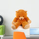 Teddy bear sitting Wall Decal