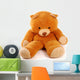 Teddy bear sitting Wall Decal