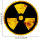 Nuclear sign Wall Decal