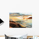 Sunset Sea and Beach Wall Mural