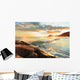 Sunset Sea and Beach Wall Mural