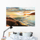 Sunset Sea and Beach Wall Mural
