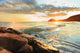 Sunset Sea and Beach Wall Mural