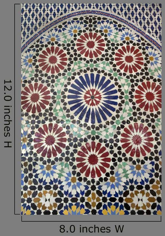 Traditional Moroccan Mosaic
