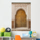 Brass Decorated Moroccan Door