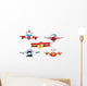Aeroplanes Wall Decal