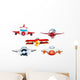 Aeroplanes Wall Decal