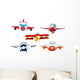 Aeroplanes Wall Decal