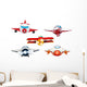 Aeroplanes Wall Decal