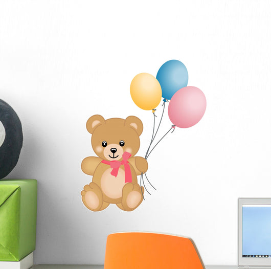 Cute Teddy Bear Flying