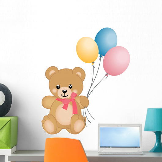 Cute Teddy Bear Flying