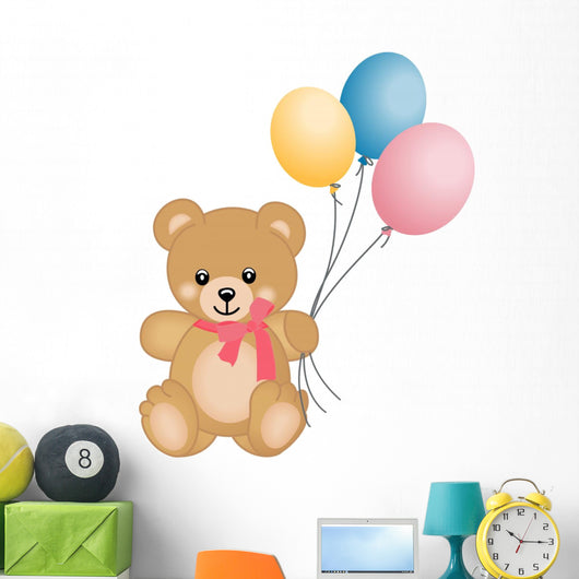 Cute Teddy Bear Flying