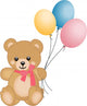 Cute Teddy Bear Flying