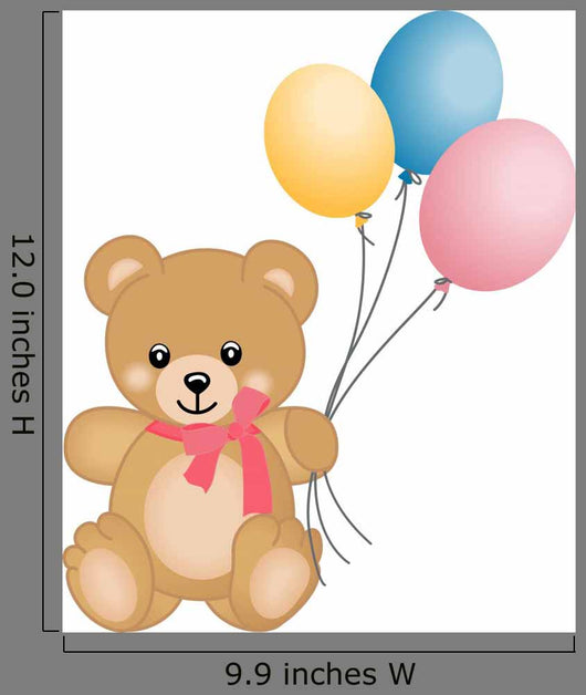 Cute Teddy Bear Flying