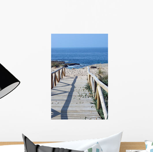 Road to the Sea Wall Mural
