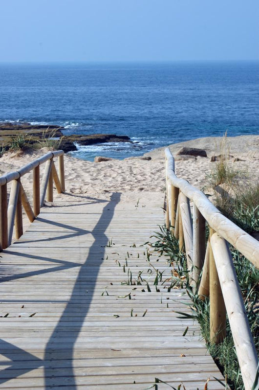 Road to the Sea Wall Mural
