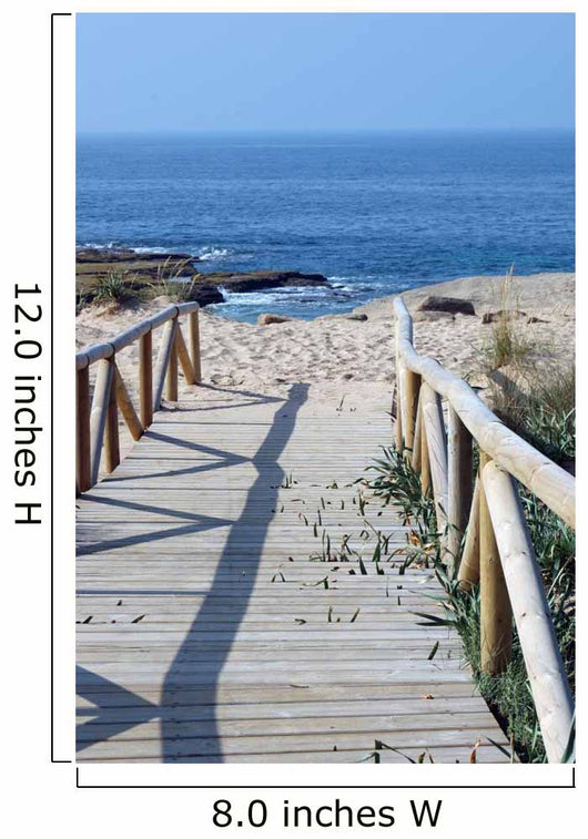 Road to the Sea Wall Mural
