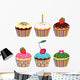 Simple Birthday Cupcake Wall Decal