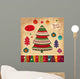 Vintage Christmas Vector Card