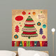 Vintage Christmas Vector Card