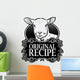 Original Recipe Lamb Royal Seal, Badge Wall Decal