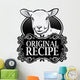 Original Recipe Lamb Royal Seal, Badge Wall Decal