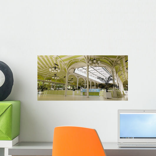 Gingham source célestin Wall Mural